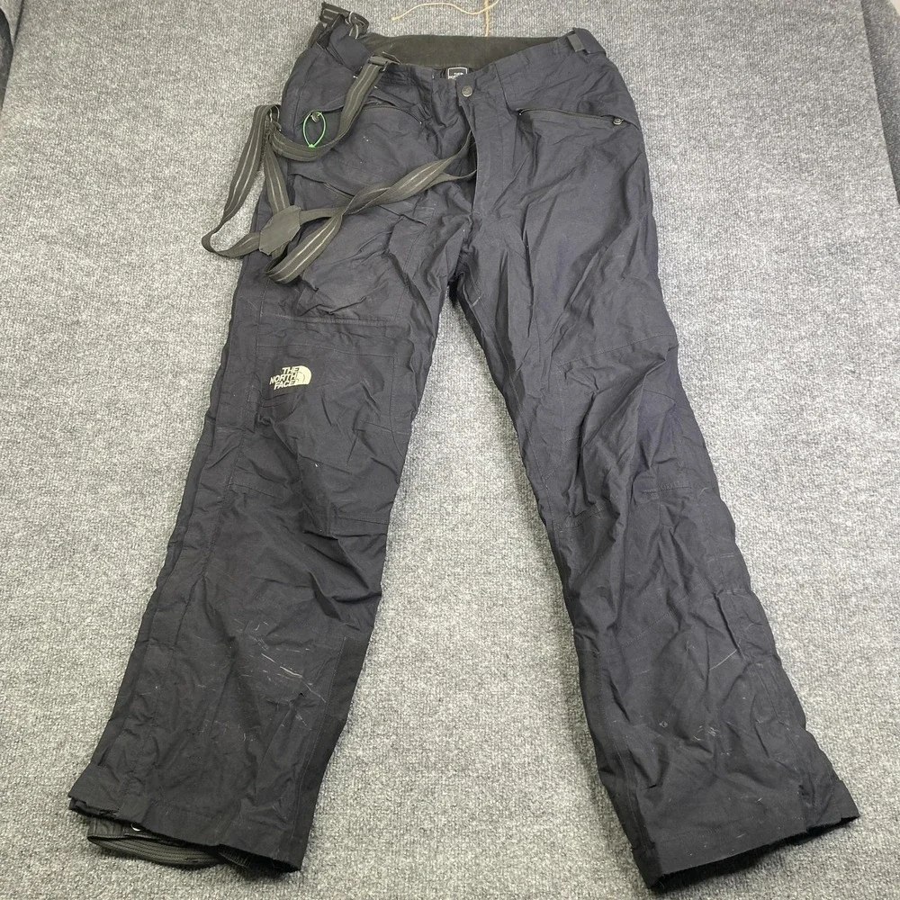 The North Face Snow Pants Mens 36x31 Black HyVent Waterproof Ski Snowboard